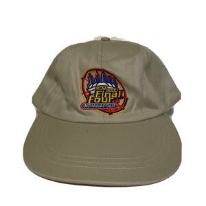 Vintage 2000 Final Four Indianapolis Adjustable Hat Logo Athletic Basketball
